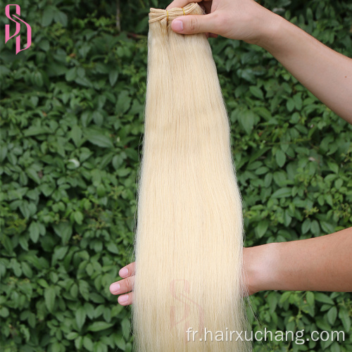 10a Silky Straight bon marché Human Hair Packs vendeurs de cuticules indiennes crues alignées vierges brésiliennes de luxe de luxe